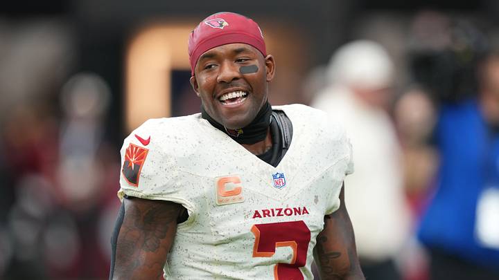 Sep 20, 2026; Glendale, Arizona, USA; Arizona Cardinals safety Budda Baker (3) reacts during warmups prior to the game against the Seattle Seahawks at State Farm Stadium. Mandatory Credit: Joe Camporeale-Imagn Images Sep 20, 2026; Glendale, Arizona, USA; Arizona Cardinals safety Budda Baker (3) reacts during warmups prior to the game against the Seattle Seahawks at State Farm Stadium. Mandatory Credit: Joe Camporeale-Imagn Images