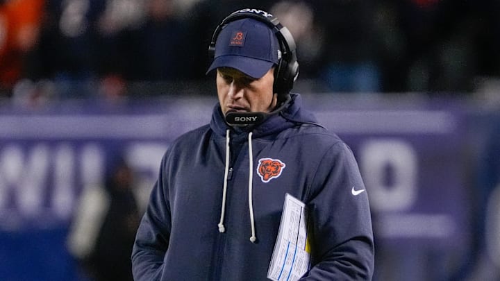 Chicago Bears head coach Ben Johnson