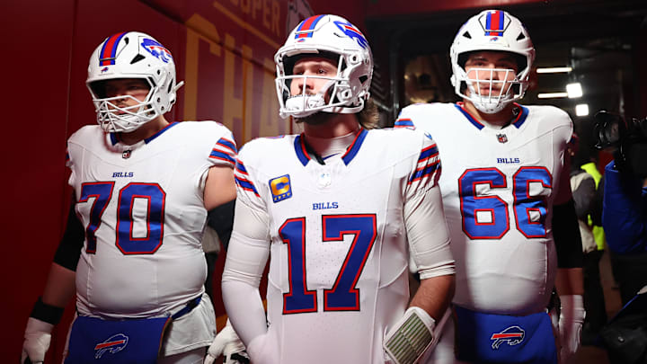 Buffalo Bills quarterback Josh Allen (17).