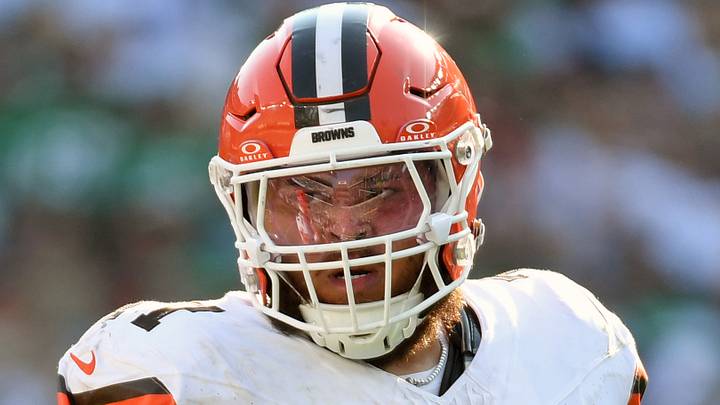 Cleveland Browns offensive tackle Jedrick Wills Jr. Cleveland Browns offensive tackle Jedrick Wills Jr.