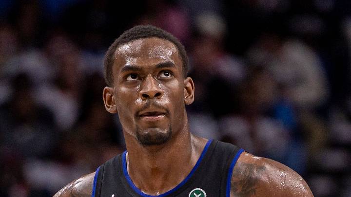 Jan 21, 2026; New Orleans, Louisiana, USA;  Detroit Pistons center Jalen Duren (0) reacts to a play against the New Orleans Pelicans during the second half at Smoothie King Center. Mandatory Credit: Stephen Lew-Imagn Images