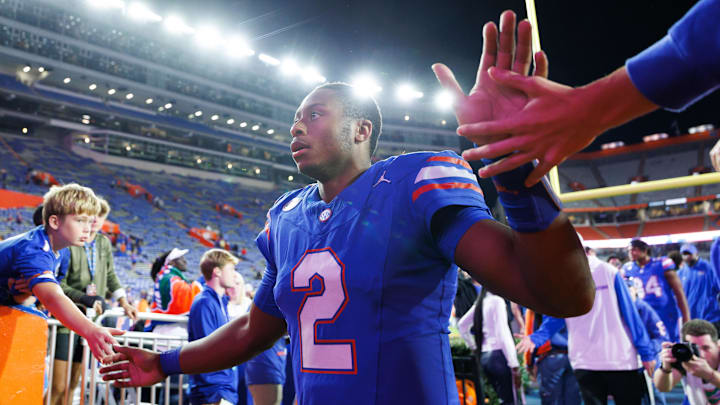 Florida Gators quarterback DJ Lagway is set to depart after two years with the program.