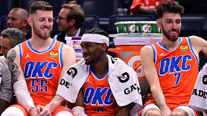 Golden State Warriors v Oklahoma City Thunder Golden State Warriors v Oklahoma City Thunder