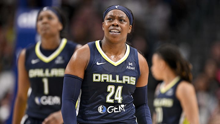 Dallas Wings guard Arike Ogunbowale