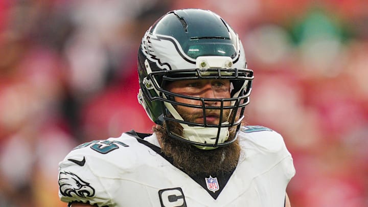 Philadelphia Eagles offensive tackle Lane Johnson