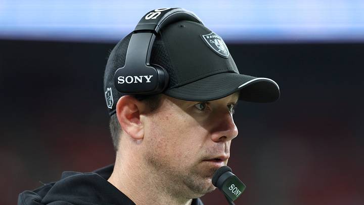 Aug 20, 2026; Houston, Texas, USA; Las Vegas Raiders head coach Klint Kubiak walks on the sideline during the fourth quarter against the Houston Texans at Reliant Stadium. Mandatory Credit: Troy Taormina-Imagn Images Aug 20, 2026; Houston, Texas, USA; Las Vegas Raiders head coach Klint Kubiak walks on the sideline during the fourth quarter against the Houston Texans at Reliant Stadium. Mandatory Credit: Troy Taormina-Imagn Images