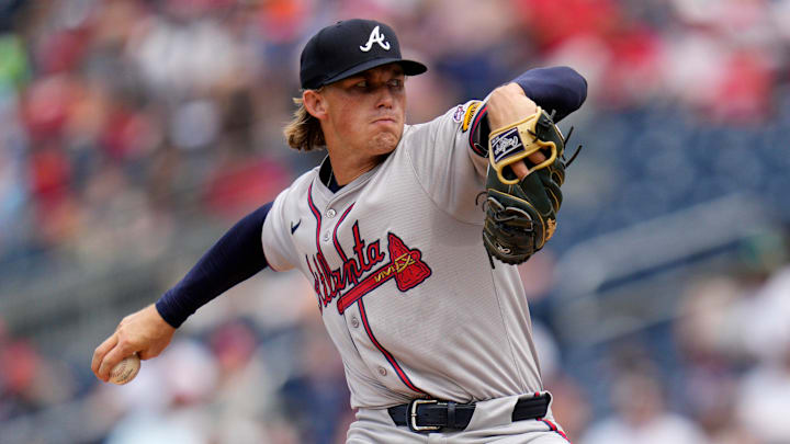 Braves prospect pitcher Hurston Waldrep 