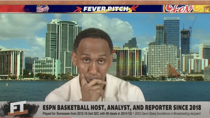 Stephen A. Smith on First Take. 