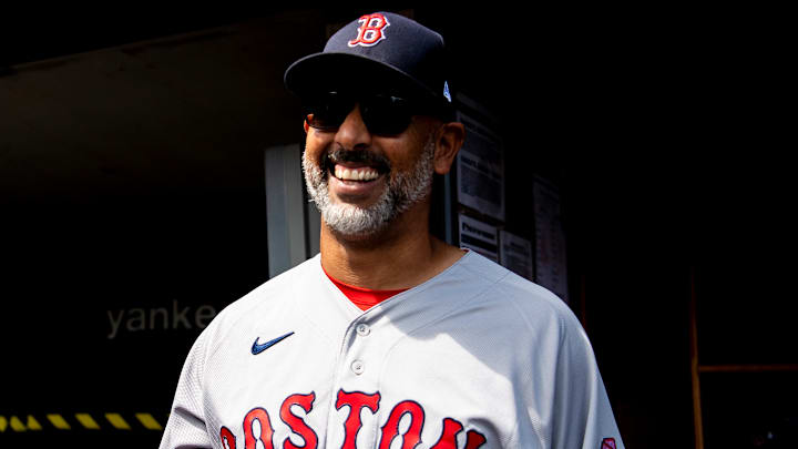 Boston Red Sox manager Alex Cora