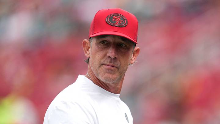 San Francisco 49ers head coach Kyle Shanahan