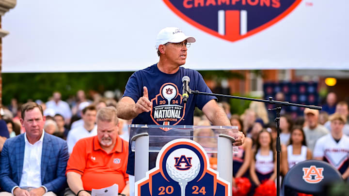 Auburn Tigers men's golf coach Nick Clinard is aiming to go back-to-back as his team begins NCAA Regionals as the No. 1 seed.