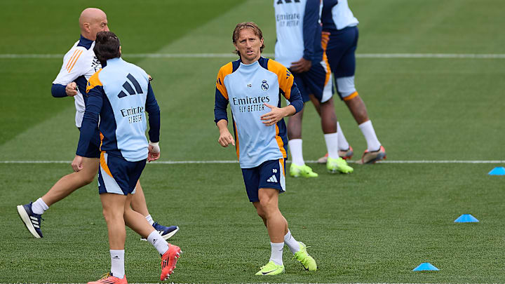 Luka Modric retornou aos treinos do Real Madrid após jogos da Croácia na Nations League