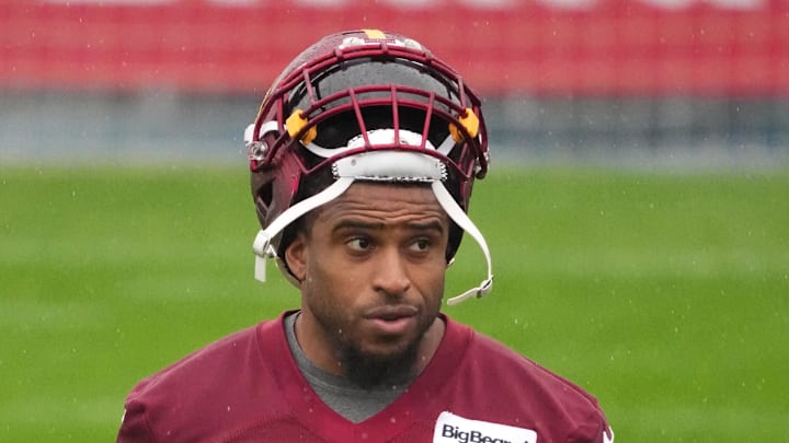 Washington Commanders linebacker Bobby Wagner during practice