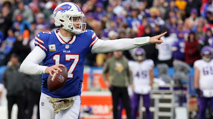 Bills quarterback Josh Allen 