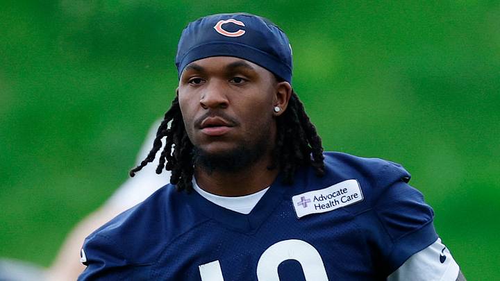 Chicago Bears wide receiver Luther Burden III Chicago Bears wide receiver Luther Burden III