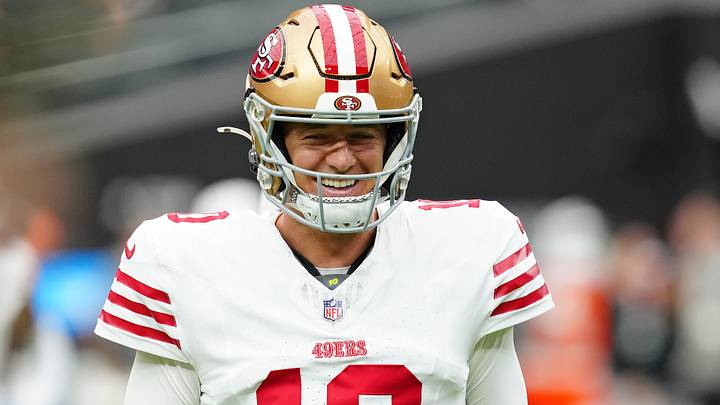 San Francisco 49ers quarterback Mac Jones San Francisco 49ers quarterback Mac Jones