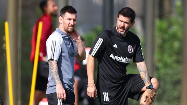 Lionel Messi volvió a entrenar con el Inter Miami, pero aún no se sabe si jugará ante el Chicago Fire 