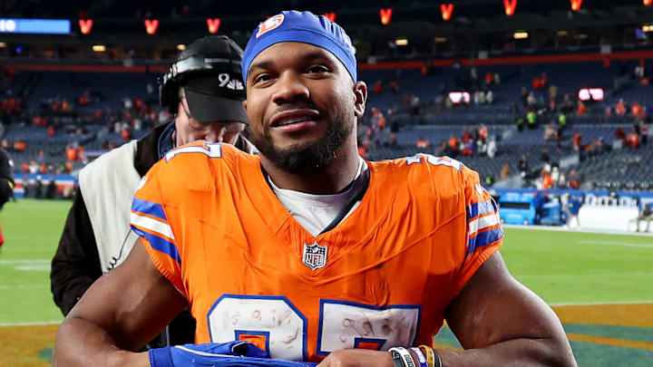 Denver Broncos RB JK Dobbins