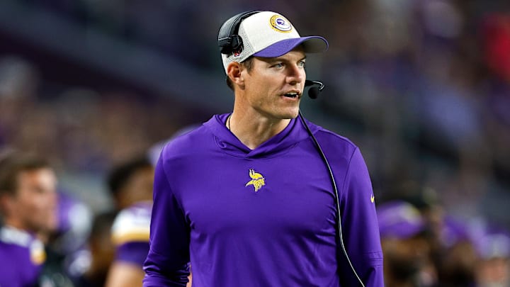 Minnesota Vikings head coach Kevin O'Connell