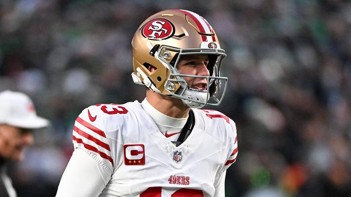 San Francisco 49ers quarterback Brock Purdy 