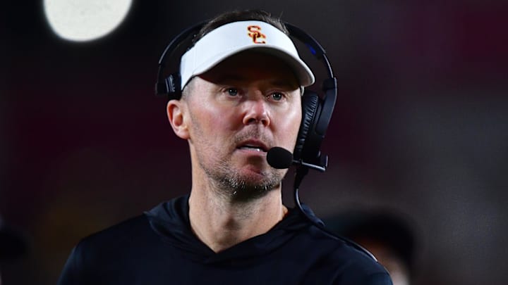 Southern California Trojans head coach Lincoln Riley