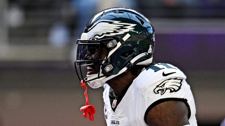 Philadelphia Eagles wide receiver A.J. Brown Philadelphia Eagles wide receiver A.J. Brown