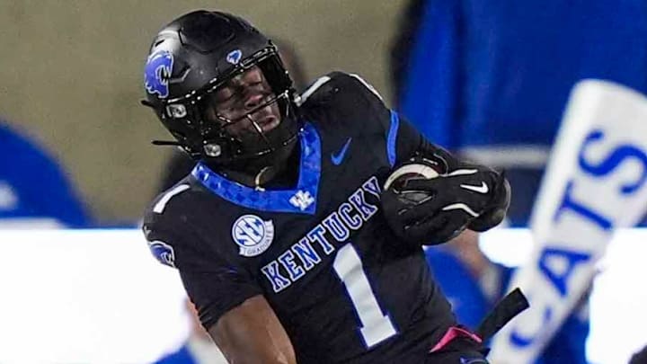 Kentucky wide receiver Kendrick Law (1).