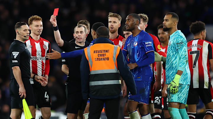 The Premier League have released a statement after Marc Cucurella was shown a second yellow card against Brentford. The Premier League have released a statement after Marc Cucurella was shown a second yellow card against Brentford.