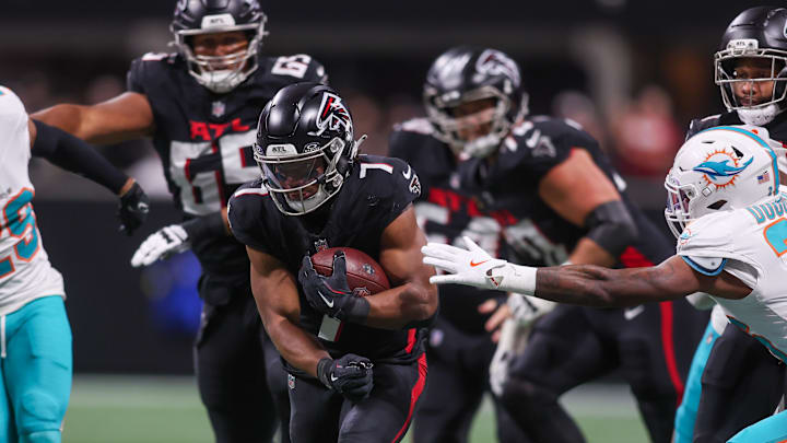Atlanta Falcons running back Bijan Robinson