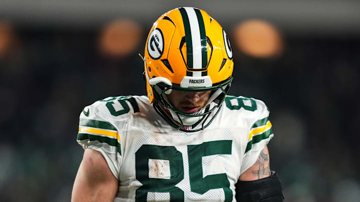 Green Bay Packers tight end Tucker Kraft