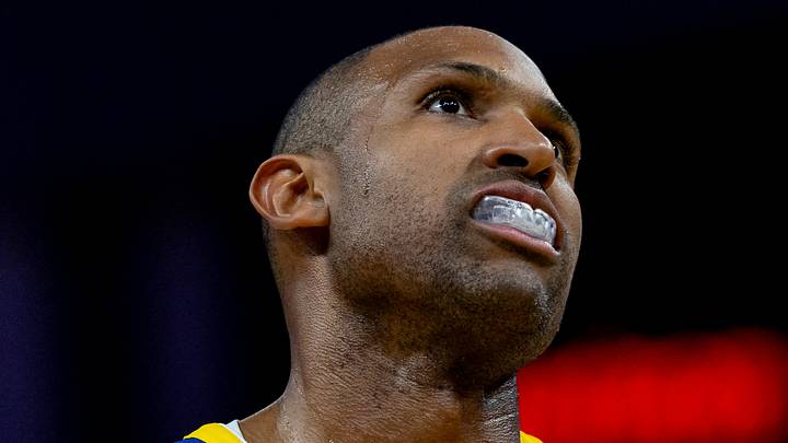 Mar 10, 2026; San Francisco, California, USA; Golden State Warriors center Al Horford (20) during overtime against the Chicago Bulls at Chase Center. Mandatory Credit: Bob Kupbens-Imagn Images Mar 10, 2026; San Francisco, California, USA; Golden State Warriors center Al Horford (20) during overtime against the Chicago Bulls at Chase Center. Mandatory Credit: Bob Kupbens-Imagn Images