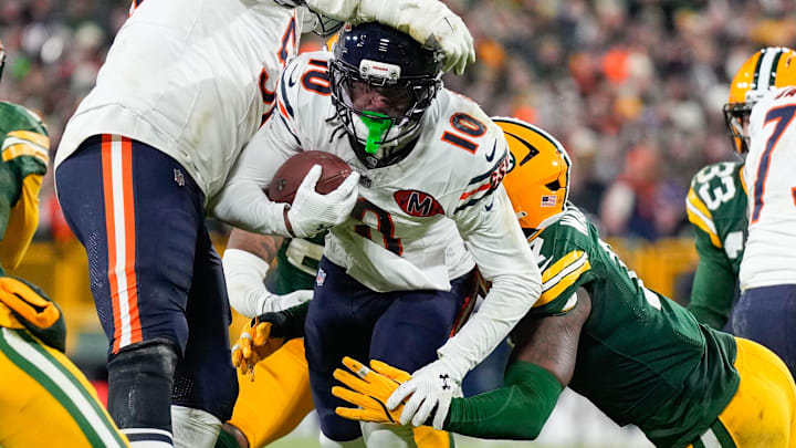 Luther Burden had a costly post-play incident with Green Bay's Keisean Nixon. Luther Burden had a costly post-play incident with Green Bay's Keisean Nixon.