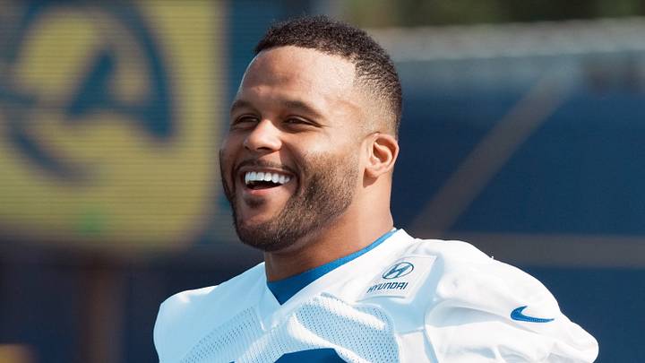 Los Angeles Rams defensive end Aaron Donald.