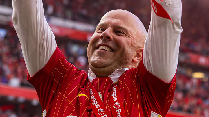 Arne Slot won the Premier League in his first season at Liverpool.