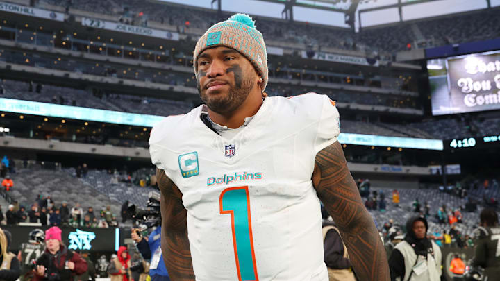 Miami Dolphins quarterback Tua Tagovailoa 