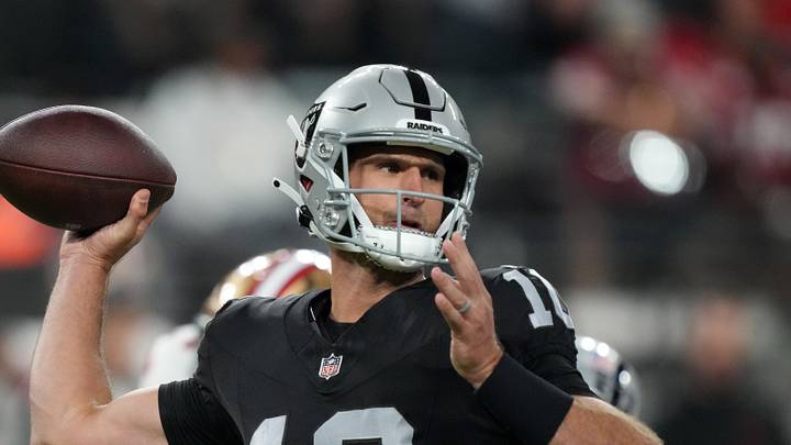 Denver Broncos tryout quarterback Nathan Peterman