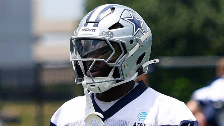 Dallas Cowboys running back Phil Mafah