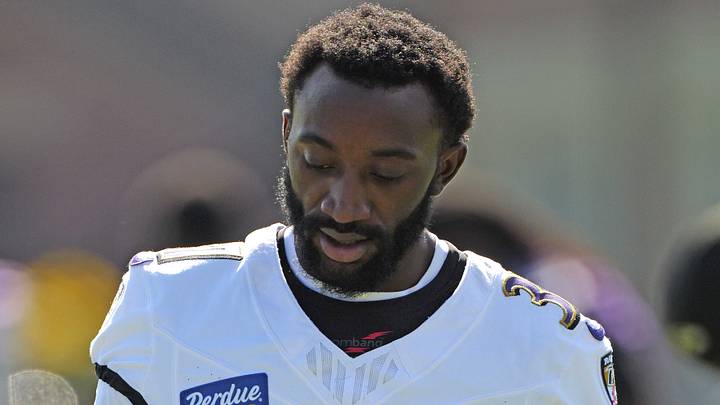 Baltimore Ravens cornerback Robert Longerbeam