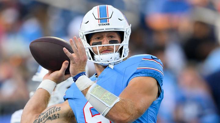Former Tennessee Titans quarterback Will Levis Former Tennessee Titans quarterback Will Levis