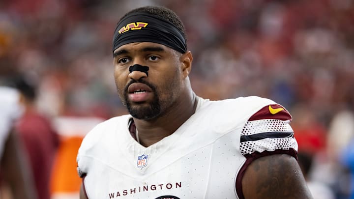 Former Washington Commanders defensive tackle Jonathan Allen