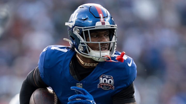 New York Giants wide receiver Malik Nabers New York Giants wide receiver Malik Nabers