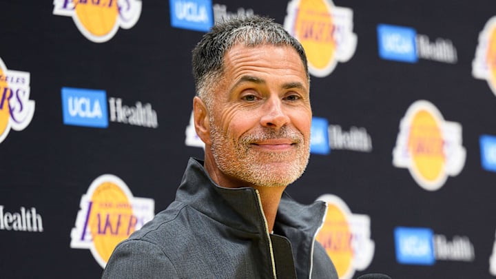 Los Angeles Lakers general manager Rob Pelinka