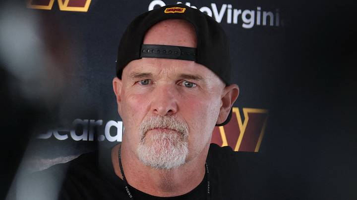 Washington Commanders head coach Dan Quinn Washington Commanders head coach Dan Quinn