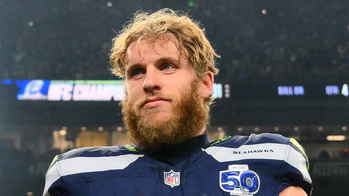 Seattle Seahawks wide receiver Cooper Kupp (10) leaves the field