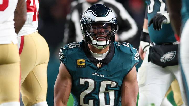 Philadelphia Eagles running back Saquon Barkley