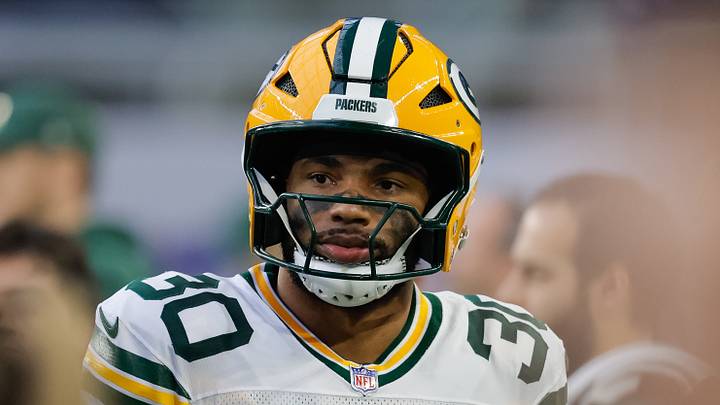 Green Bay Packers running back Chris Brooks Green Bay Packers running back Chris Brooks