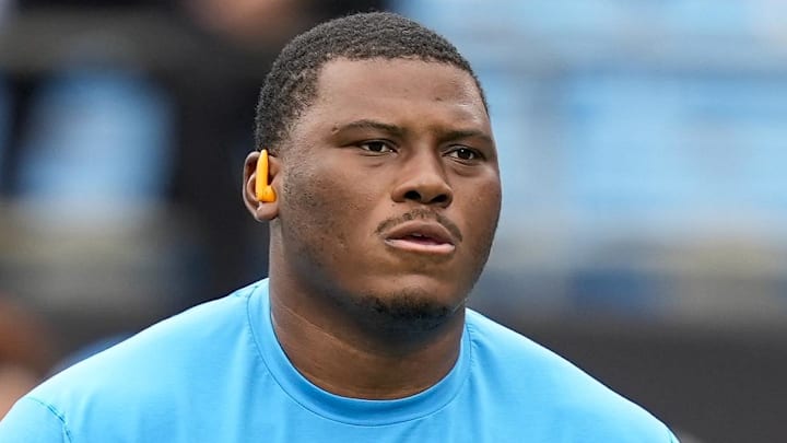 Carolina Panthers defensive lineman Derrick Brown