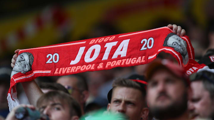 Liverpool played their first game after Diogo Jota’s passing on Sunday.