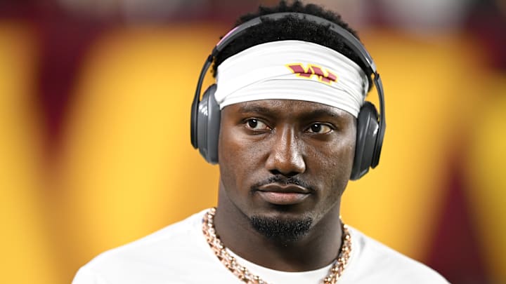 Washington Commanders wide receiver Deebo Samuel Sr. Washington Commanders wide receiver Deebo Samuel Sr.