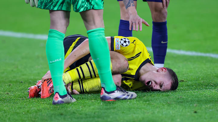 Nico Schlotterbeck am Boden